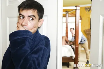 Dad's girlfriend falls in love with Jordi's cock