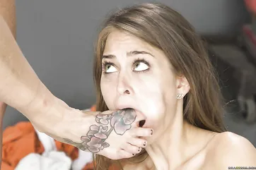 Wonderful lesbian scene in the police station cells