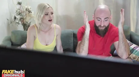 They were going to watch TV but they end up fucking, damn, what a sex scene.