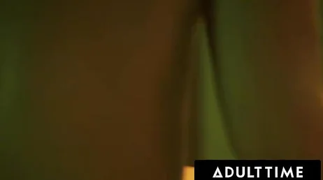 The interrogation ends with a hard fuck, she seems delighted