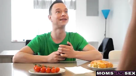 I can't believe it son.., will you let me suck you off a little?