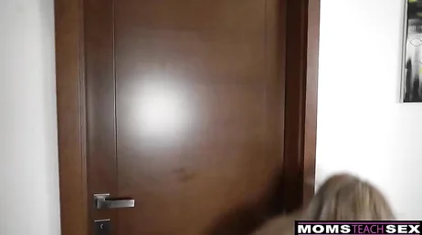 I can't believe it son.., will you let me suck you off a little?