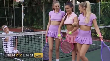 Íbamos a jugar a tenis pero al final mejor nos comemos los tiernos coños